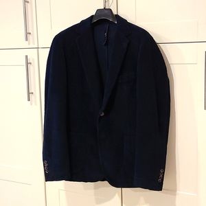 Blue Corduroy sportjacket, EU54 but fits like EU52 EASTER MAKE AN OFFER SALE!